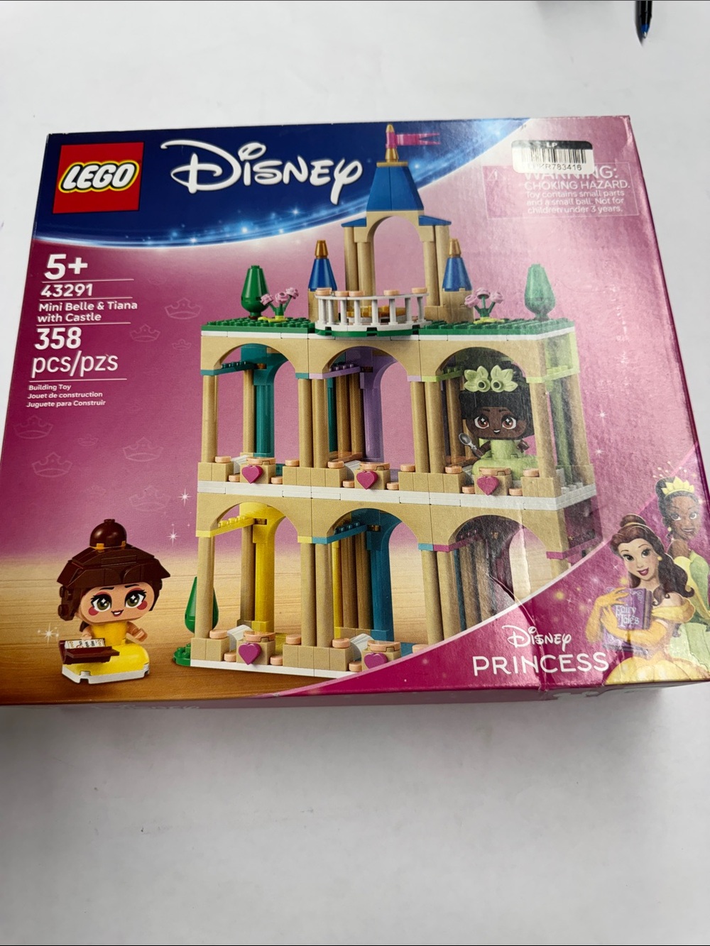 NEW Lego Disney Princess Mini Belle & Tiana Castle Sealed Box